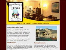 Tablet Screenshot of lenasads.com